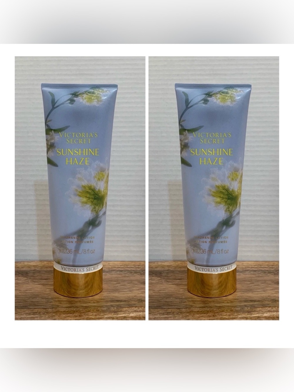 Victoria's Secret SUNSHINE HAZE Fragrance Lotion ~ 8 fl.oz. ( Lot of 2 )